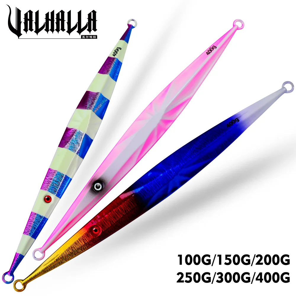 

Приманка металлическая для морской рыбалки, 100-150-200-250-300-400g