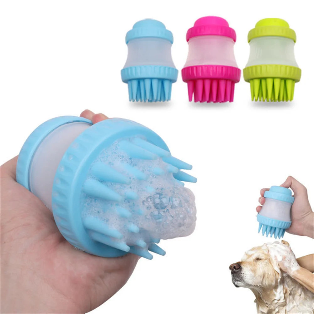 

New Creative Dog Cat Shower Sprayers Bathtub Brush Pet Grooming Cleaning Tool Pet Bath Massage Tools