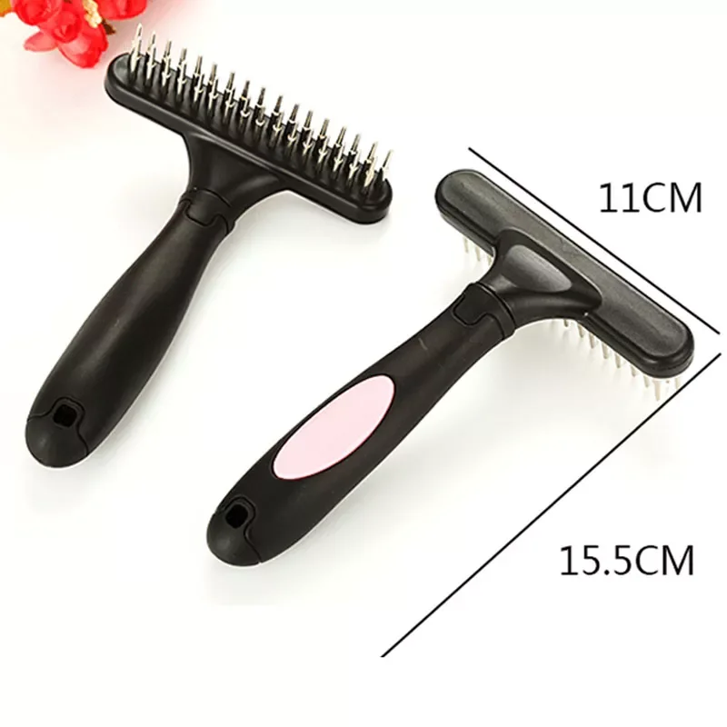 

2023NEW Cat Hair Device for Massage Pin Combs Cleaning Accessoires Dog Hair Brush 4Colors Pet Supplies