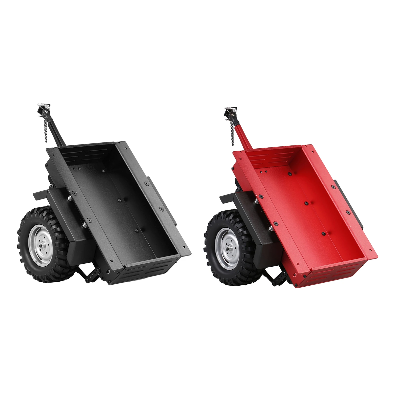 

RC Engineering Vehicle Leaf Spring Trailer for Car Axial SCX10 90046 Traxxas TRX4 TRX6 Tamiya Redcat for Kids Present