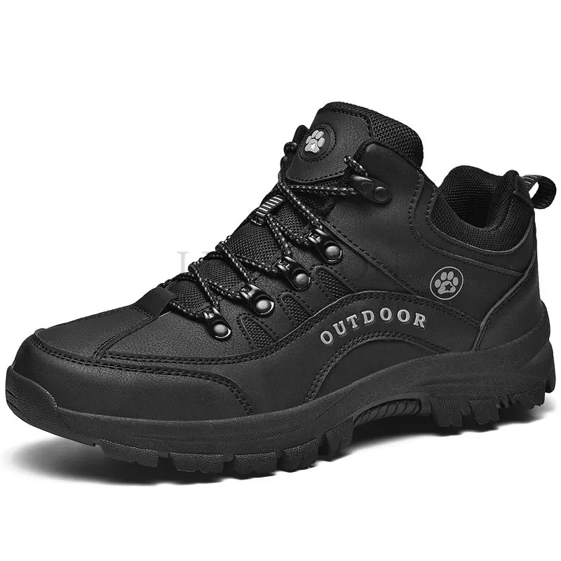 

Men Desert Boots Platform Hiking Shoes Field Training Combat Ankle Boots Man Jungle Adventure Outdoors Shoes Botas Hombre