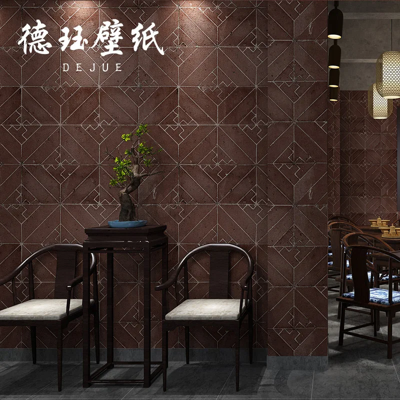 

Chinese Style Wallpaper Culture Brick Brick Pattern Brick Blue Brick Red Brick Background Wall Wallpaper Wallpap