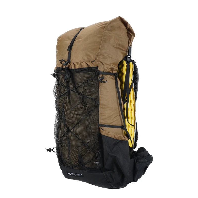 

3F UL GEAR Water-resistant Hiking Backpack Lightweight Camping Pack Travel Mountaineering Backpacking Trekking Rucksacks 40+16L