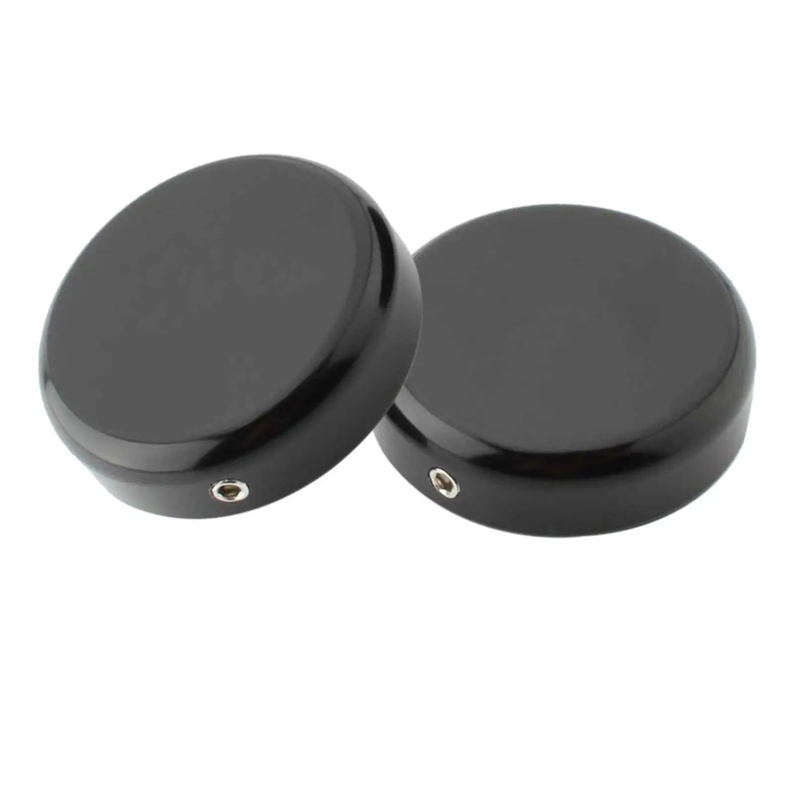 

2Pcs Motorcycle Front Fork Absorber Aluminum Alloy Upper Covers Shock Absorption
