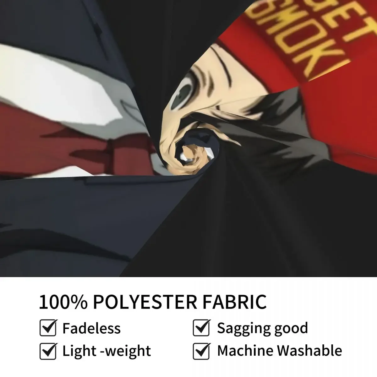 Тору Адачи получает дымчатый стикер гобелен ковер на стену японский декор