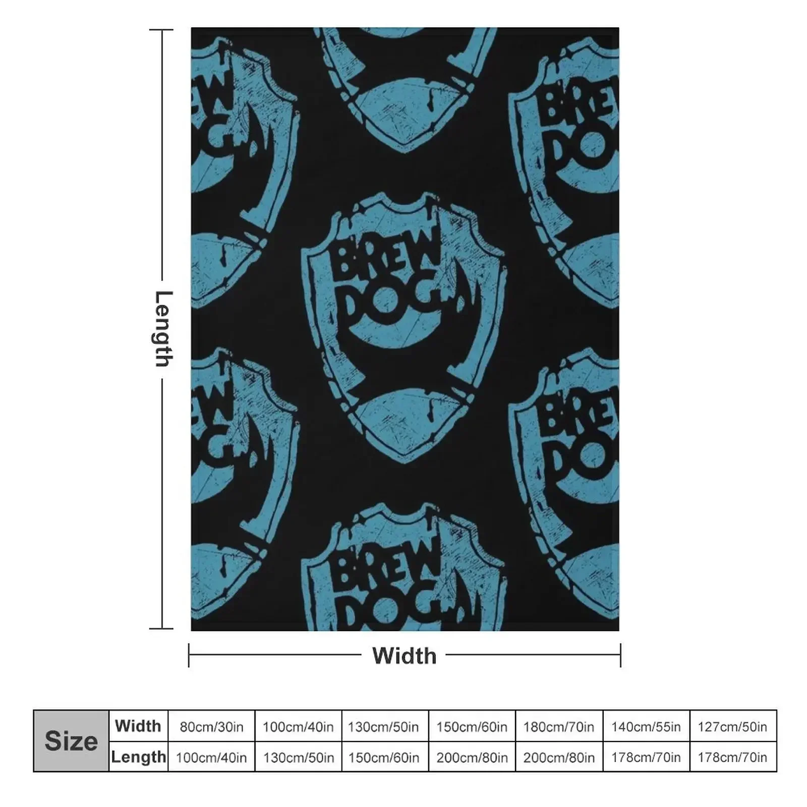 Одеяло BrewDog покрывала одеяло одеяла на заказ для диванов