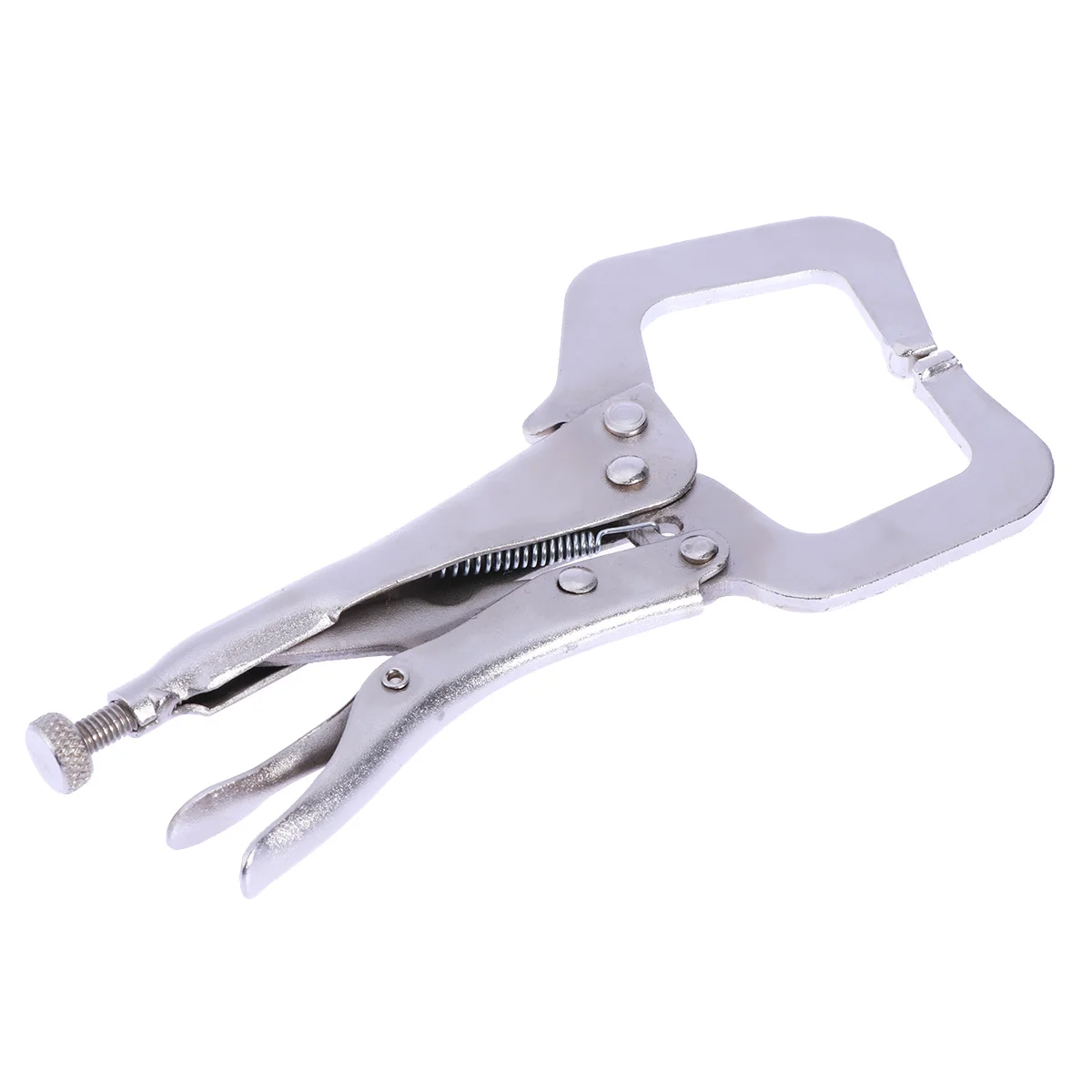 

Clamp Clamps C Face Inch Heavy Duty Vise Pliers Locking Woodworking Grips Set Welding Metal Grip Ring Snap Pocket Hole Cabinet