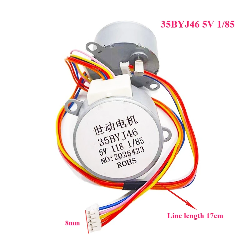 35BYJ46 Шаговый двигатель постоянного тока 5 В 12 В 24 В Шестерня с постоянным магнитом Маленький шаговый двигатель Ремонт увлажнителя