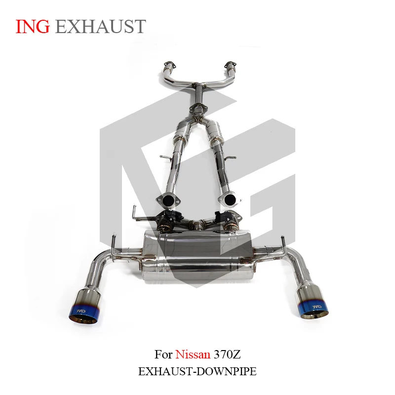Эффективная система подачи выхлопных газов Catback для Nissan 370Z VQ37 V6 3.7L Электрический