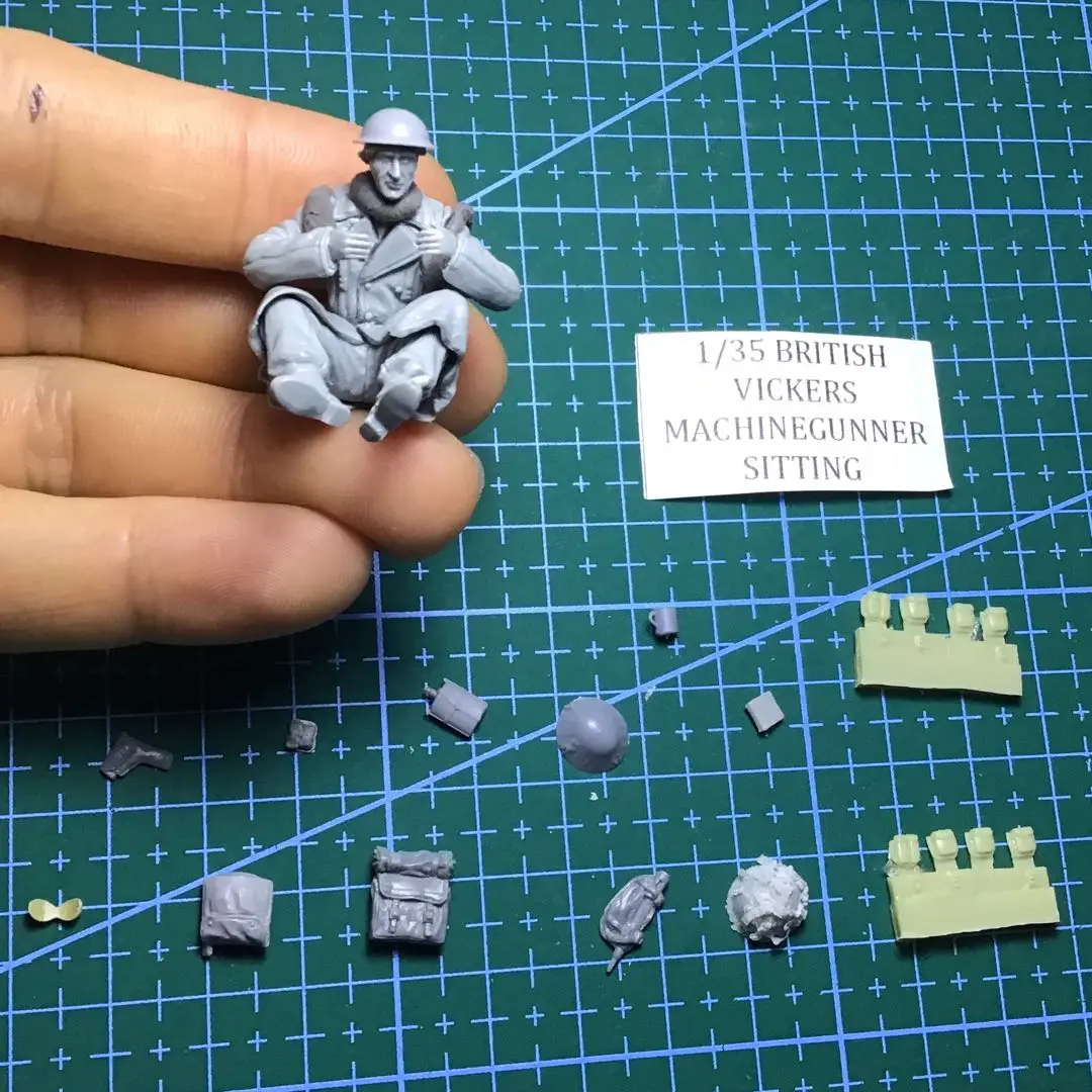 

1/35 фигурка модели из смолы GK, несобранный и Неокрашенный комплект