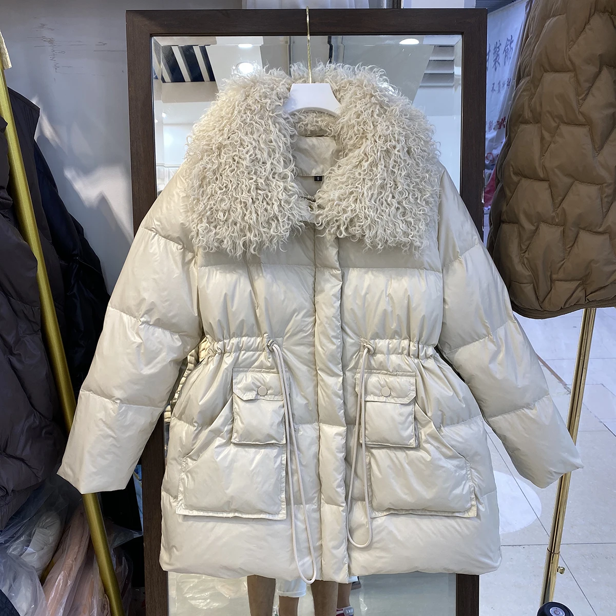 New Women Down Jacket Casual Style Autumn Winter Coats And Parkas Female Outwear