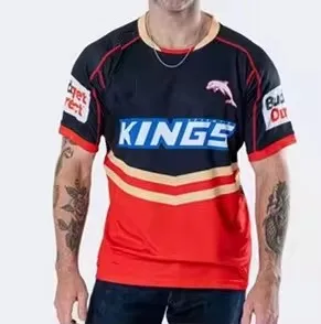 ТРЕНИРОВОЧНАЯ ФУТБОЛКА ДЛЯ РЕГБИ DOLPHINS 2025 SINGLET Размер: S-5XL