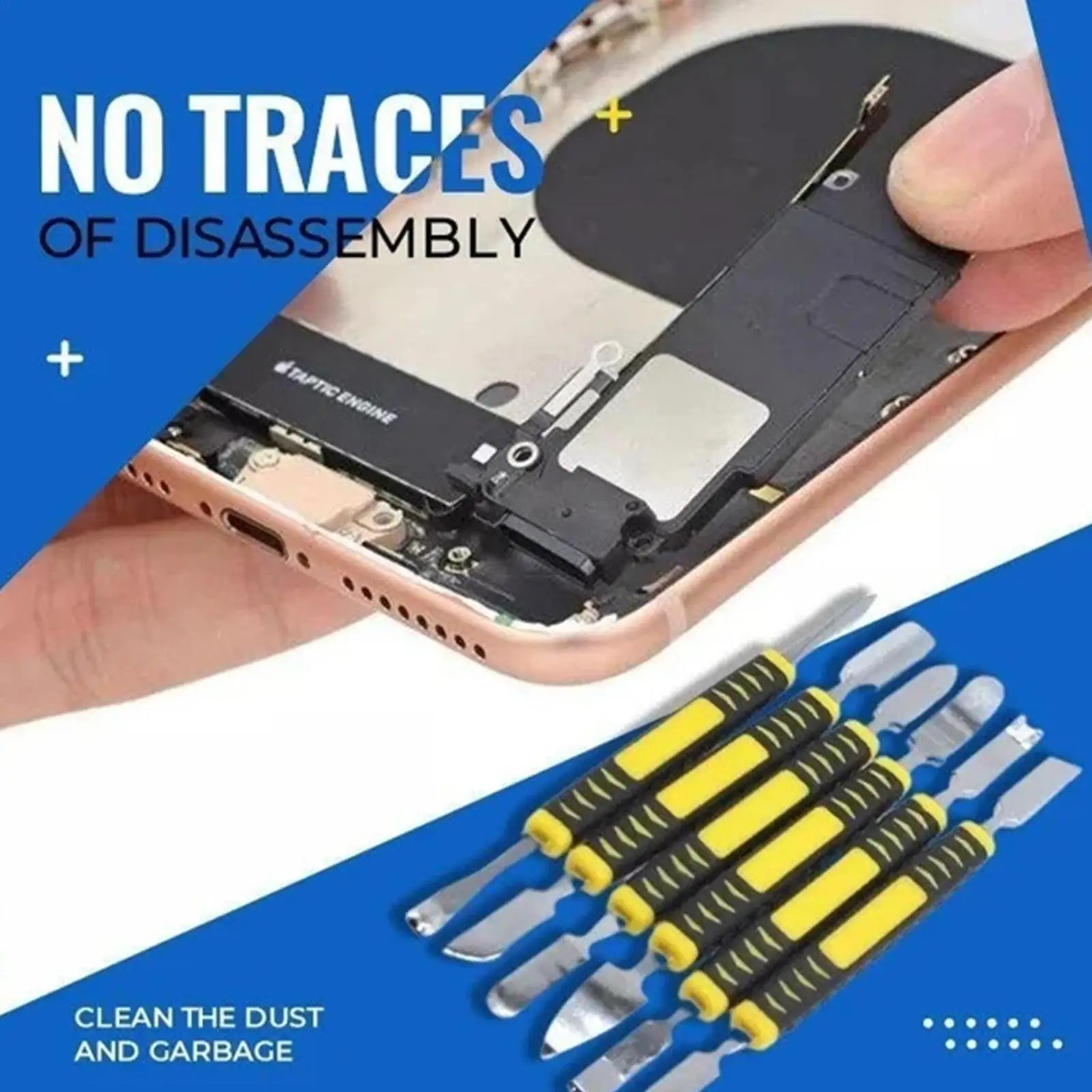 

Metal Crowbar Small Metal Spudger Pry Opening Repair Tools Kit For Mobile Phone Metal Crowbar Pry Bar