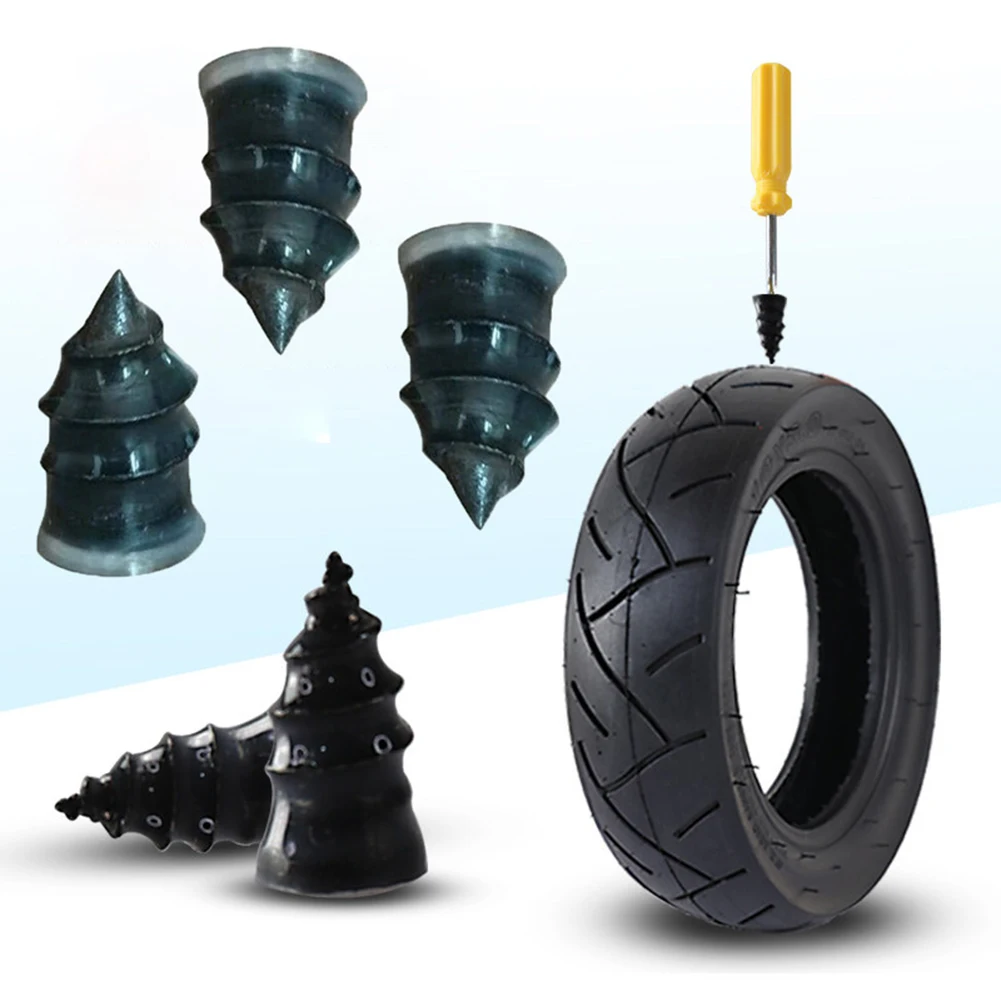 

50PCS Vacuum Tyre Repair Nail for Motorcycle Car Trucks Scooter Bike Tire Puncture Repair Universal Tubeless Rubber Nails