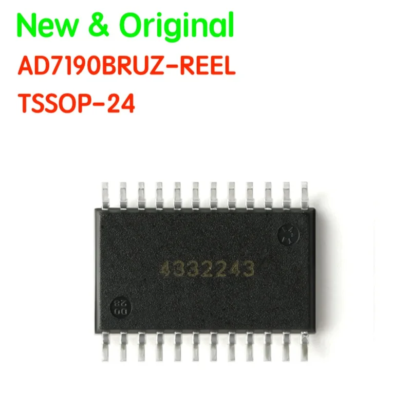 

AD7190 AD7190BRUZ AD7190BRUZ-REEL TSSOP-24 24-bit Analog-to-digital Converter (ADC) Chip New&Original