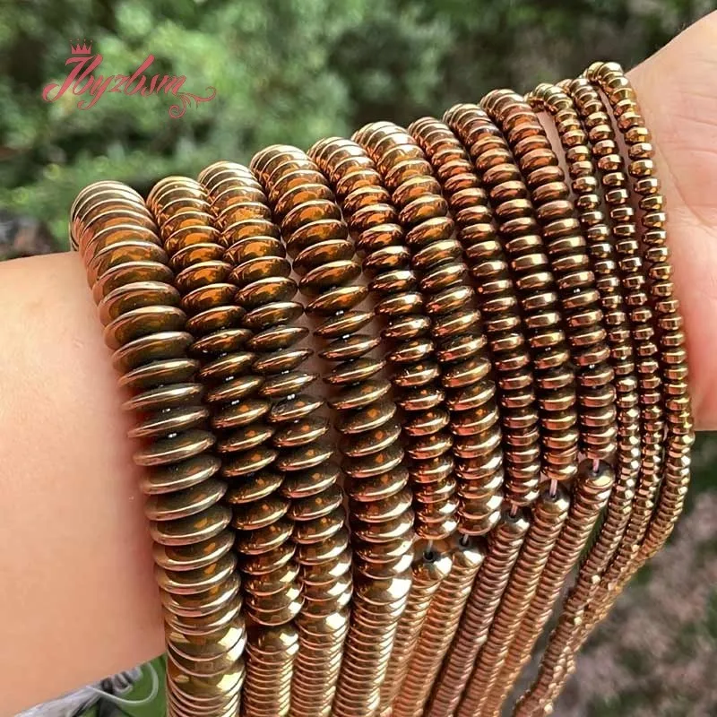 Бусины Из Натурального Гематита круглые бусины из коричневого гематита для