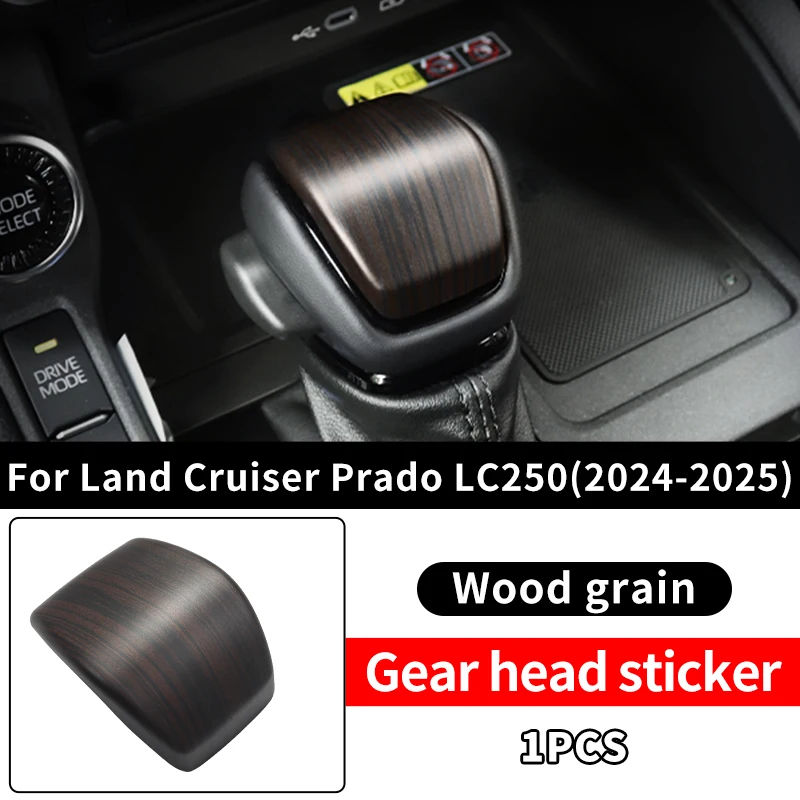 

Для 2024 Тойота Ленд Крузер 250 Прадо 250 Центральная консоль Шестерни Украшение Защитный Наклейка LC250 FJ250 Интерьер Обновление Принадлежности Тюнинг Toyota Land Cruiser 250 Prado