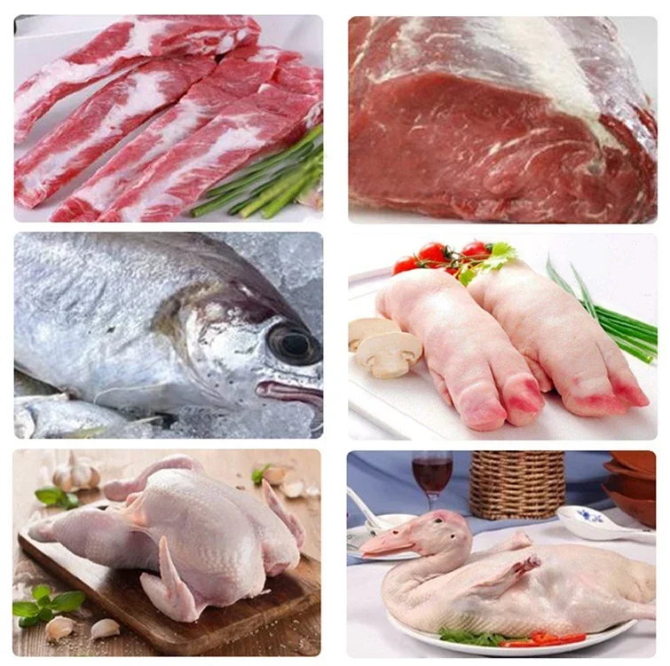 Автоматическая машина для изготовления кубиков мяса в замороженном виде