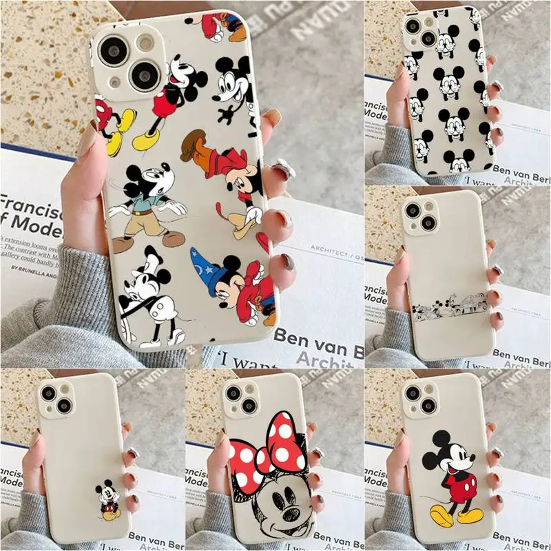 

Micky Mouse Phone Case For Iphone 7 8 Plus X Xr Xs 11 12 13 Se2020 Mini Mobile Iphones 14 Pro Max Case