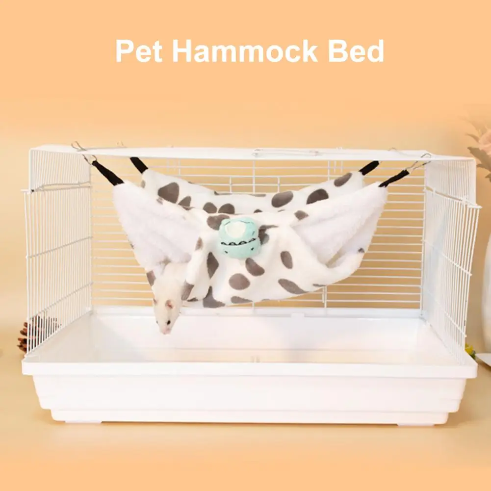 Гамак для домашних животных подвесная кровать из плюша морских свинок крыс