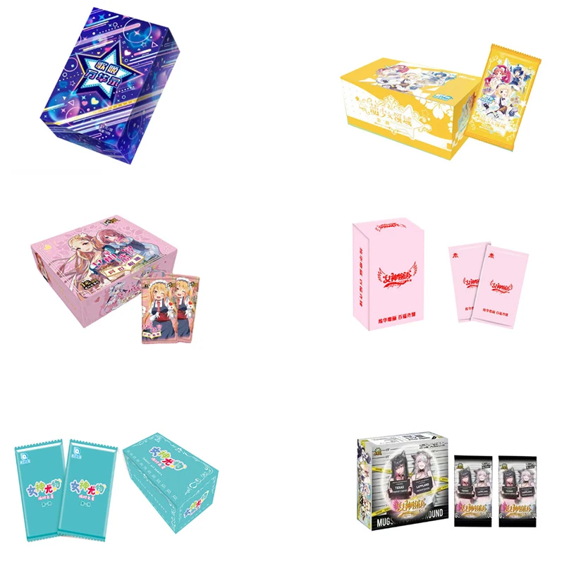 New goddess story card Song Ji Wanhua recording card girl singing concert collection card flash card TGR card toy creative gifts