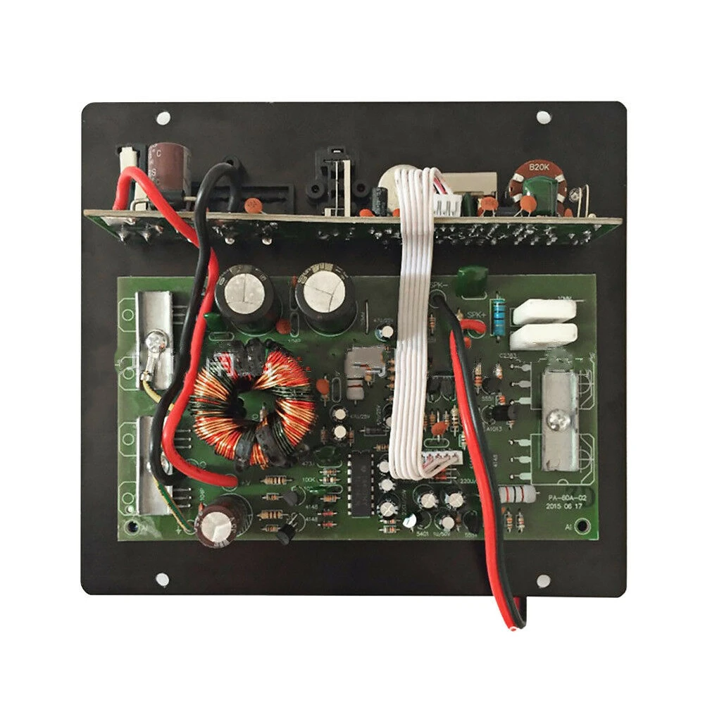 

12 В 600 Вт PA-60A моноканальный прочный бас автомобильный аудиосабвуфер звук без потерь Плата усилителя высокой мощности модуль HIFI аксессуары