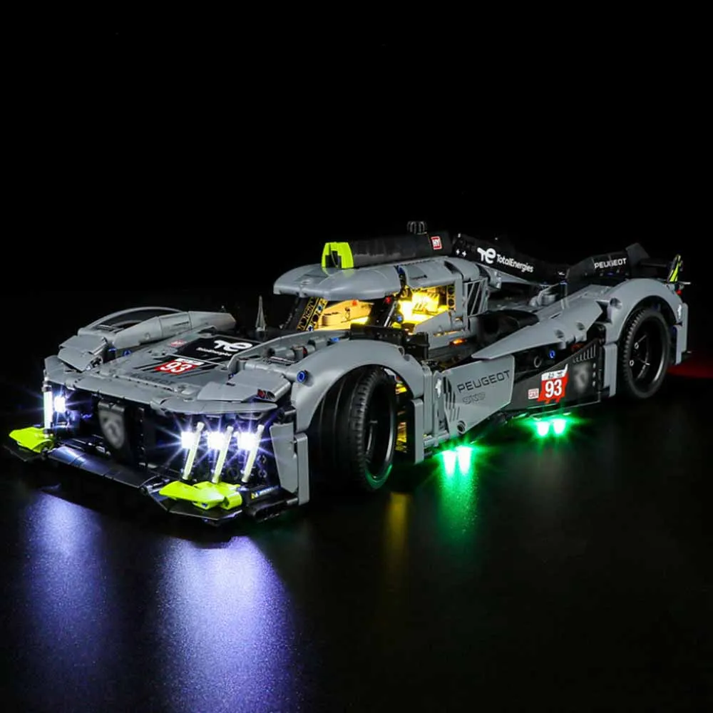 

1775Pcs PDF manual Supercar Blocks 9X8 24H Super Racing Car Leo Mans Building Toy Hybrid Hypercar Model Kids Adult Gifts