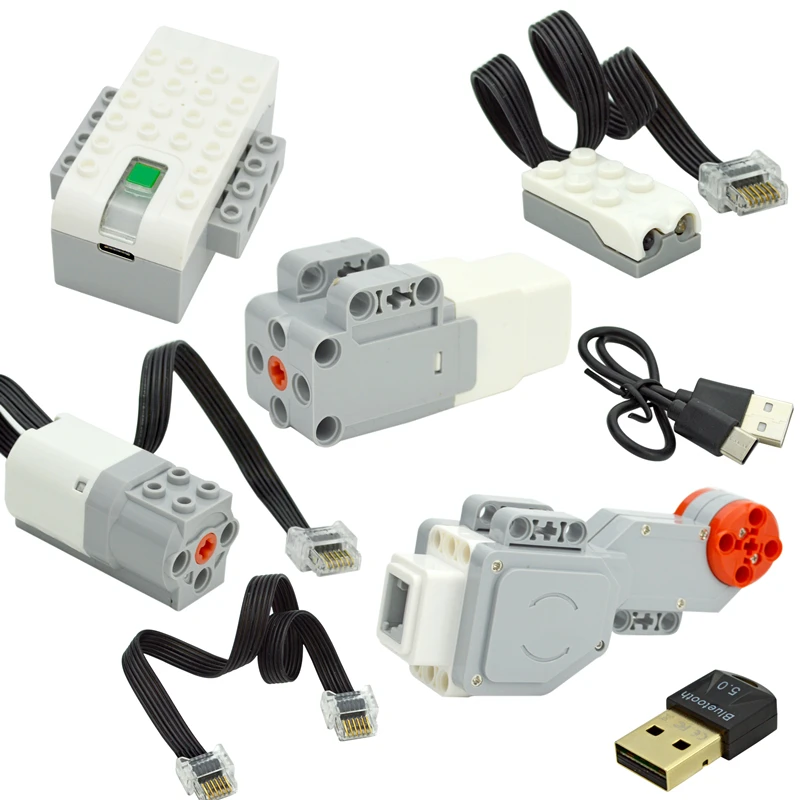 

Детали Power Parts the мотор среднего размера EV3, строительные блоки, техническая 45303 Классическая Робототехника для 45300 детских игрушек