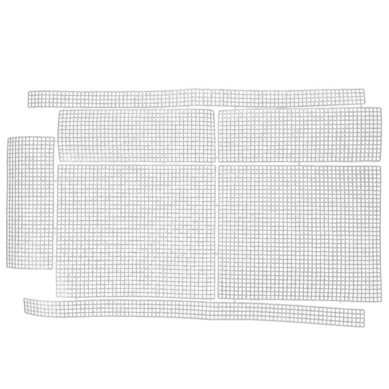 

Sheets Plastic Canvas Mesh Diy Woven Crafts Needlepoint Round Clear Sheet Grid Cross Crochet Plate Making Painting Weaving Parts