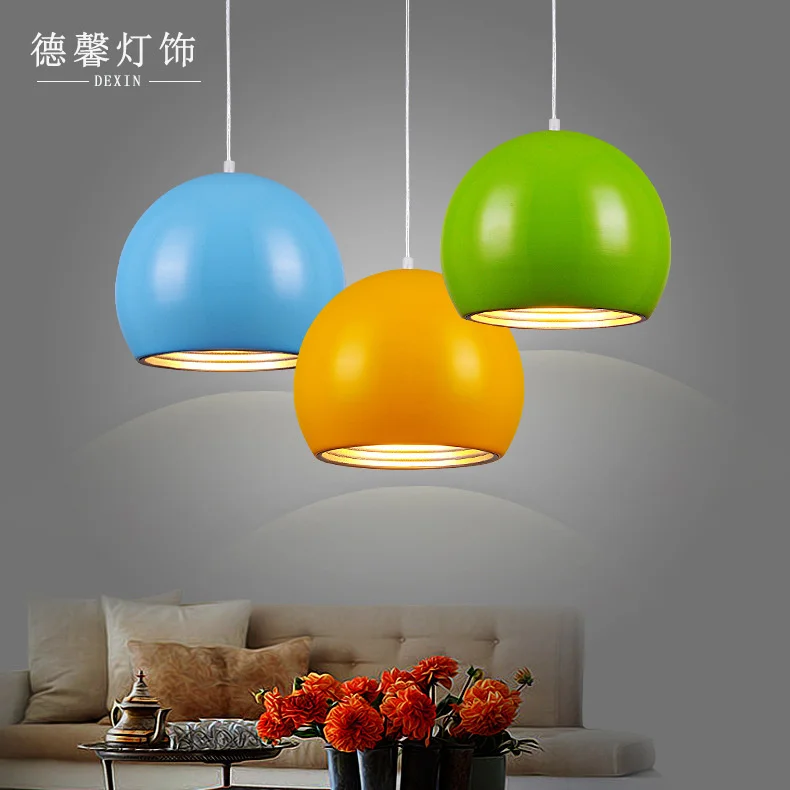 

nordic led crystal iron industrial lighting vintage lamp home deco e27 pendant light vintage bulb lamp luxury designer