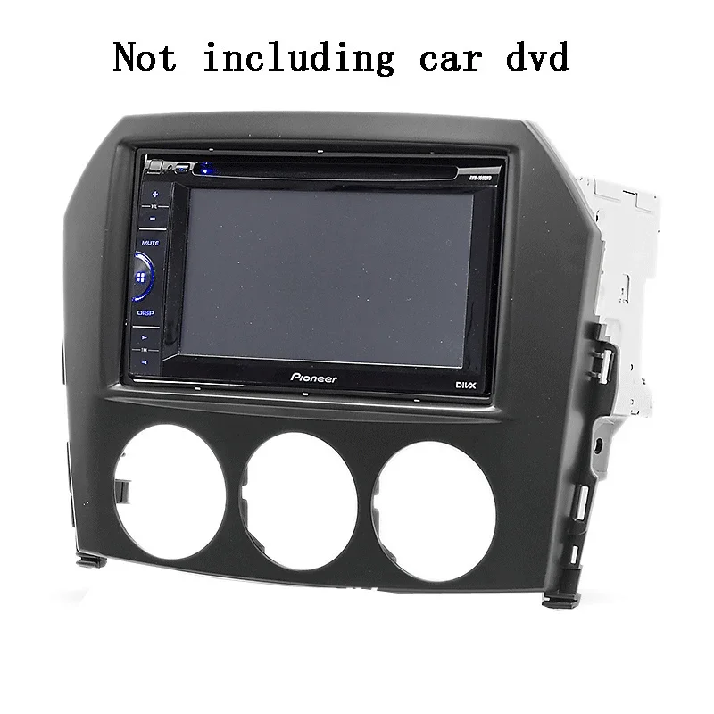 Рамка автомобильного радио с двойным DIN для Mazda MX-5 MX5 Miata 2005-2015 Dash Kit Стереоадаптер CD