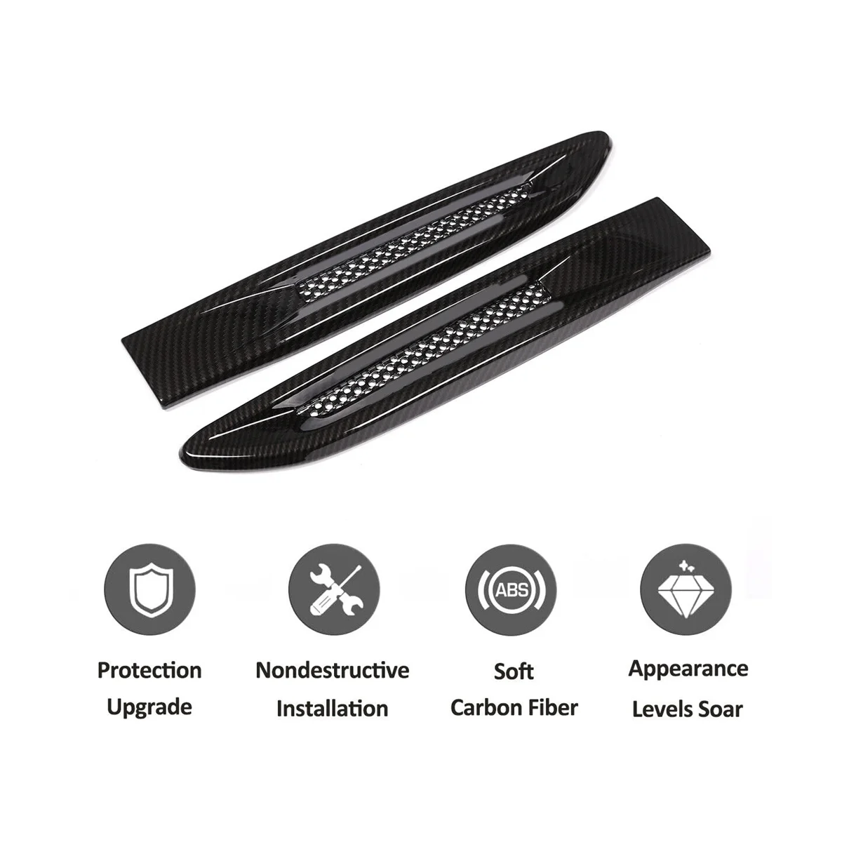 Боковое вентиляционное отверстие крыла для Jaguar XF XFL XE F-Pace F Pace X761 крышка