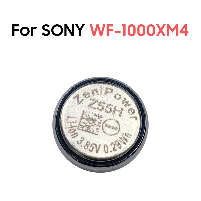 Аккумулятор Z55H XM4 для наушников Sony WF-1000XM4 WI-SP600N WF-SP700N WF-SP900 WF-1000XM3TWS TWS 3 85 В 70 мАч