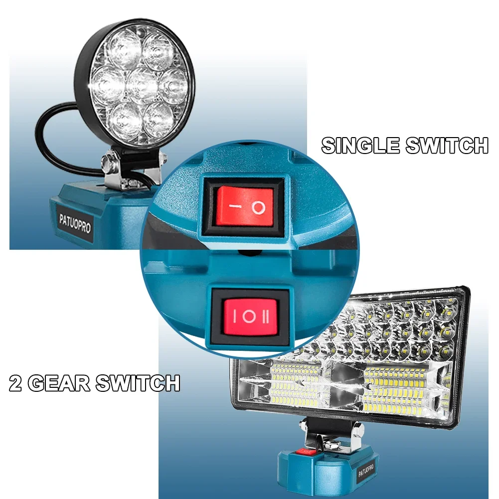 Беспроводной электрический рабочий светильник светодиодный прожектор фонарик