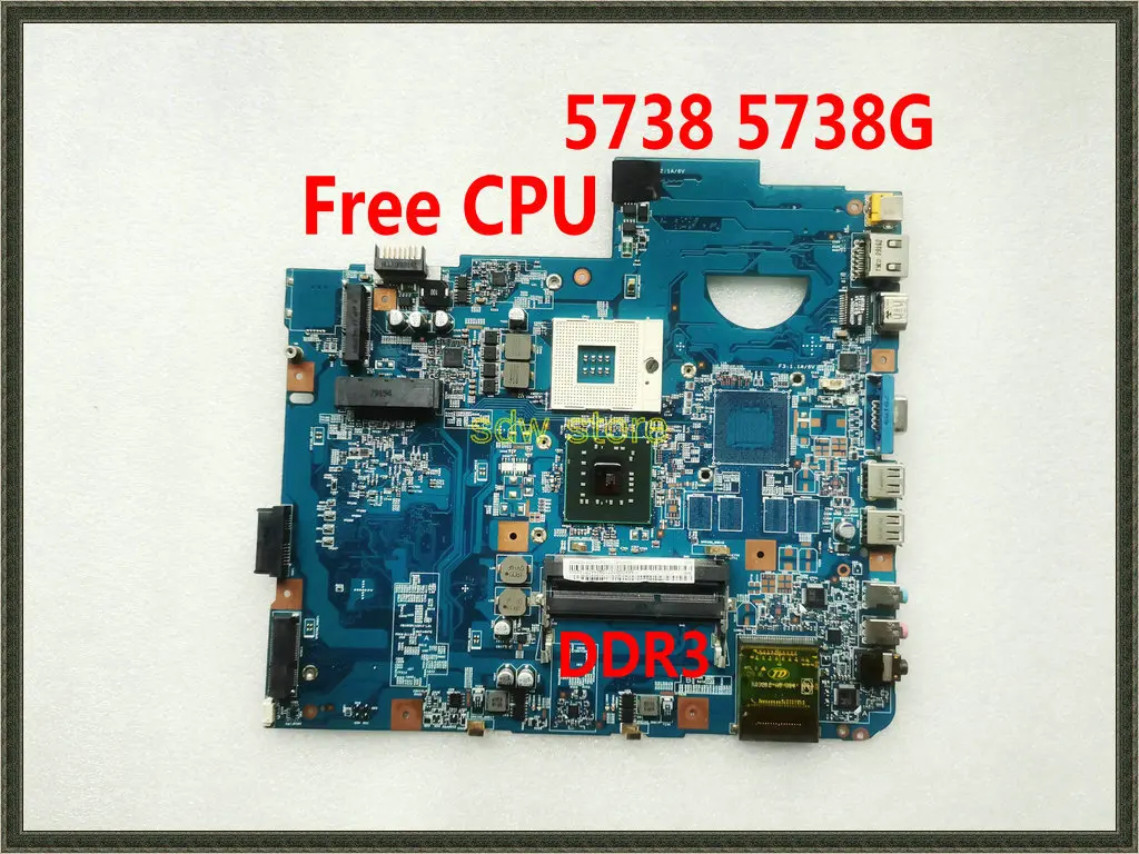08245-1 48.4CG01.011 Laptop Motherboard FOR ACER 5738 5338 MB.P5601.007 (MBP5601007) JV50-MV 100% tested good