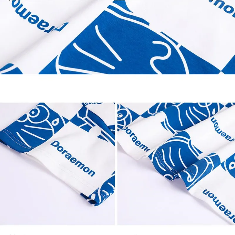 Chic Short Sleeve Pajamas Set For Women Summer Checked Sleepwear Anime Pijama Casual Roomwear For Young Girls Kawaii Pyjama Suit