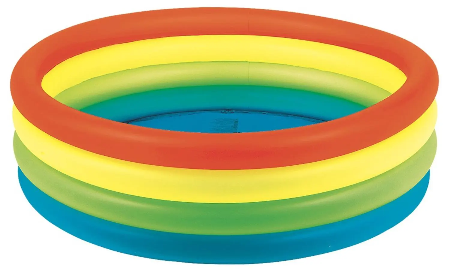 

59" Vibrantly Colored Inflatable `s Swimming Pool