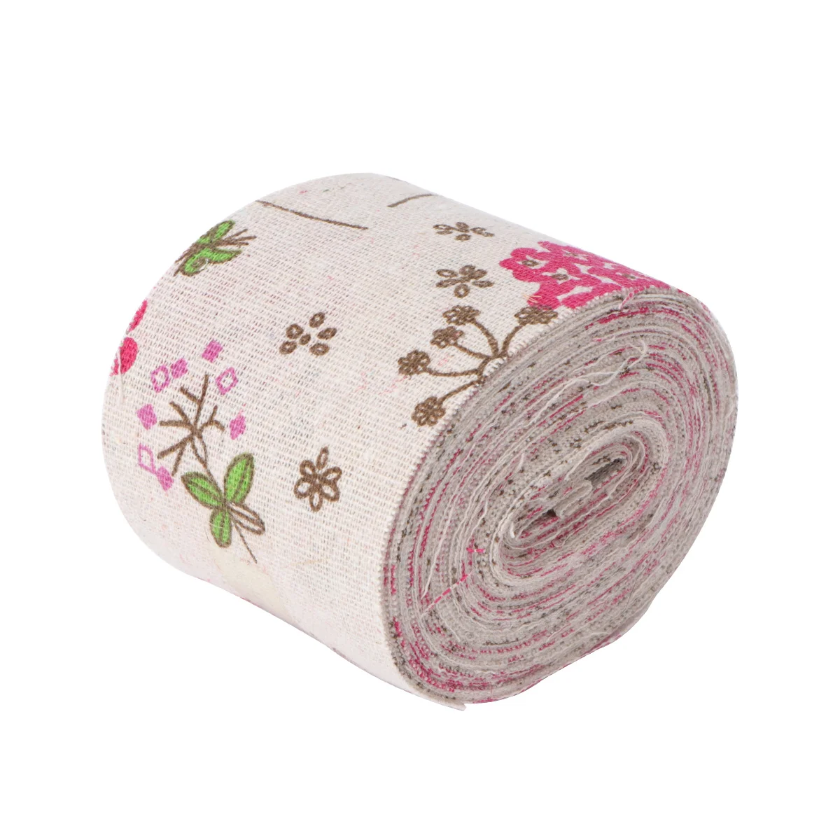 

1Pc Wedding Linen Roll Decoration Party Ribbon Tape Printing Supplies Red