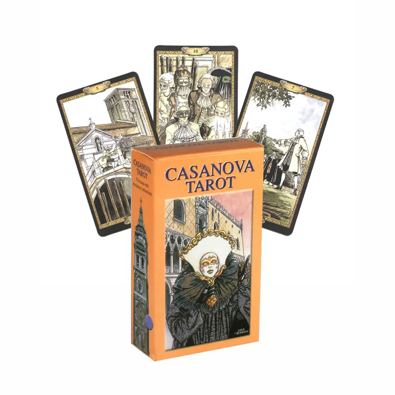 

New English Tarot Cards Leisure entertainment Fate Chess Cards Game Tarot Casanova Tarot Cards Is Worth Having
