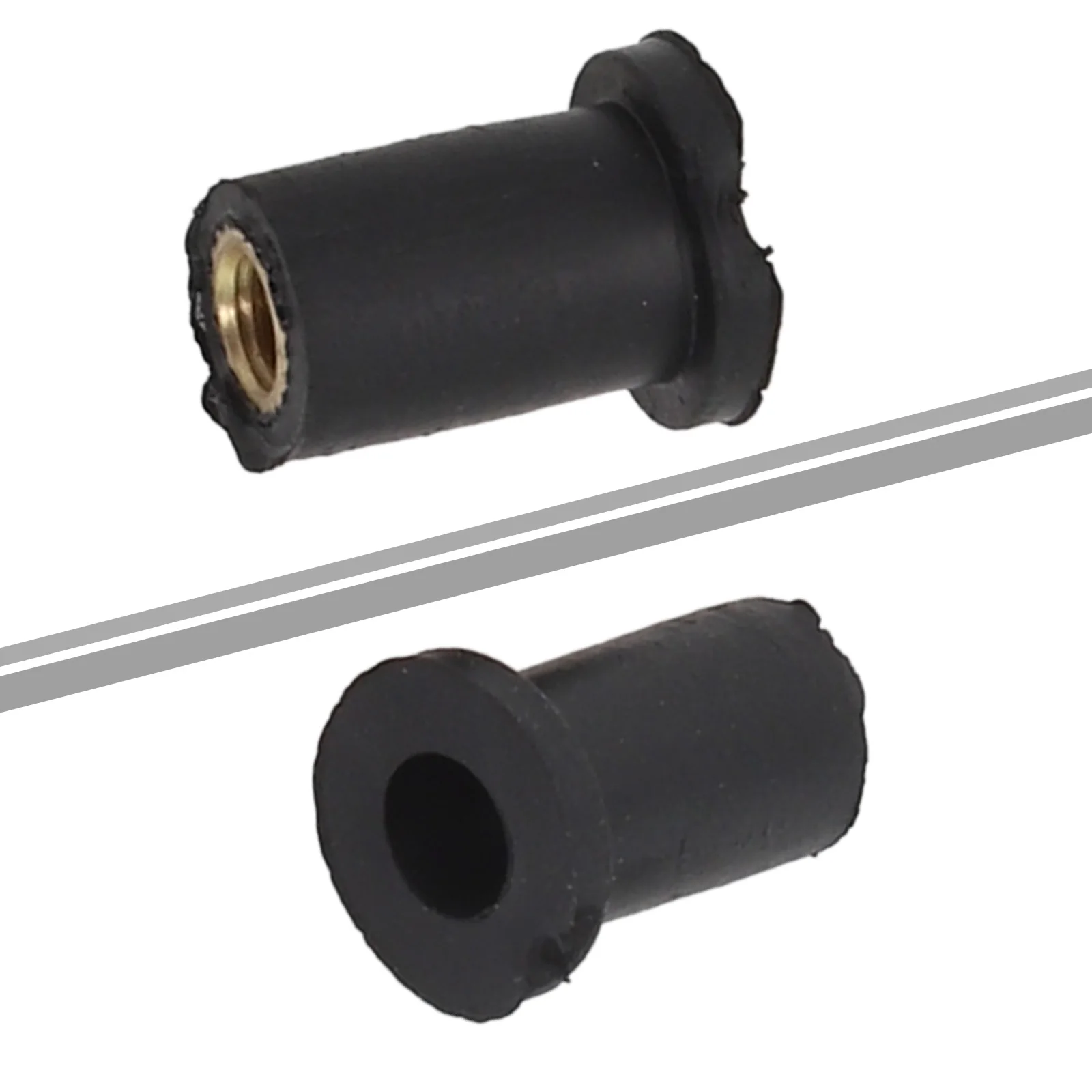 Простая установка Резиновые гайки для лобового стекла мотоцикла Строительство