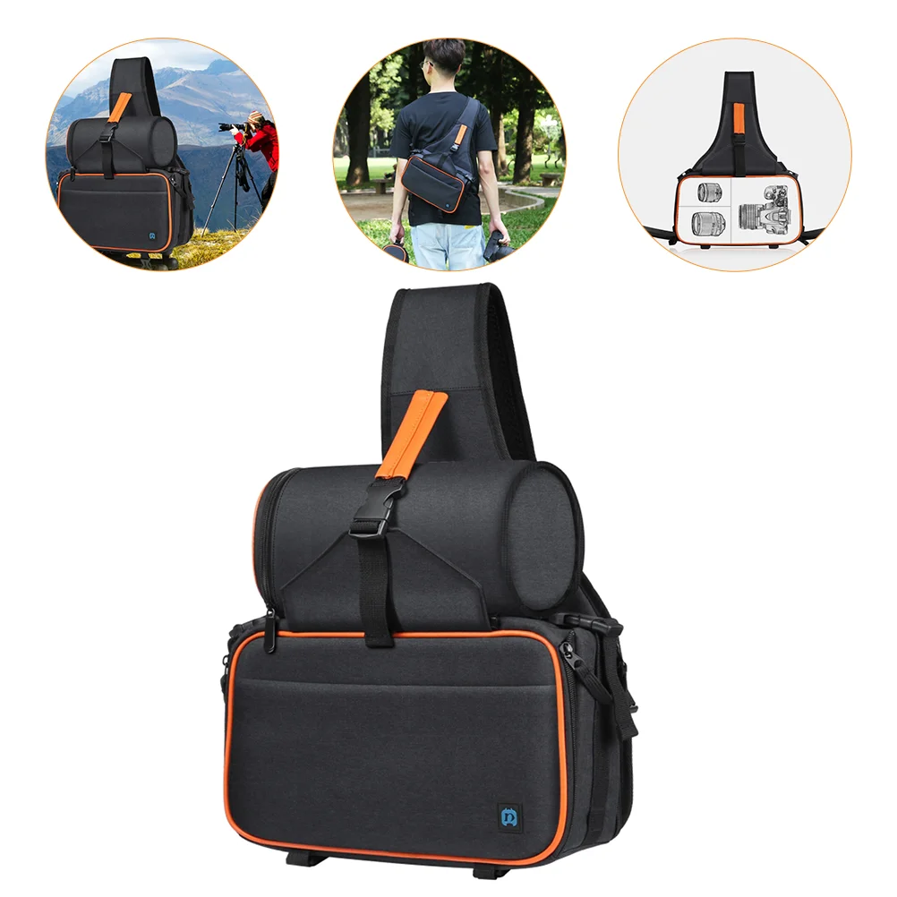 

1pc Camera Travel Cube Camera Storage Pouch Camera Gear Organizer Tripod Holder Backpack Sling Camera Case