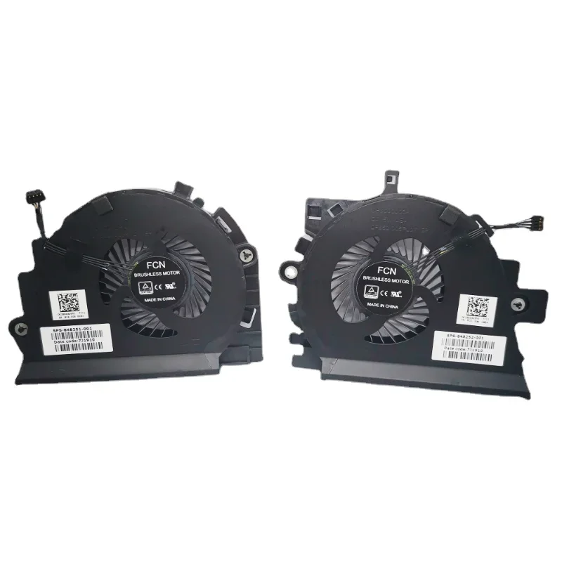 костюм для HP ZBook 15 G3 15G3 848251 -001 848252 DC28000GXF0 DC28000GVF0 Вентиляторы охлаждения процессора