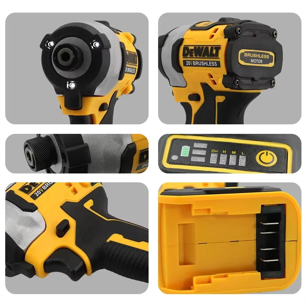Аккумуляторная ударная отвертка DEWALT DCF850 205 Нм