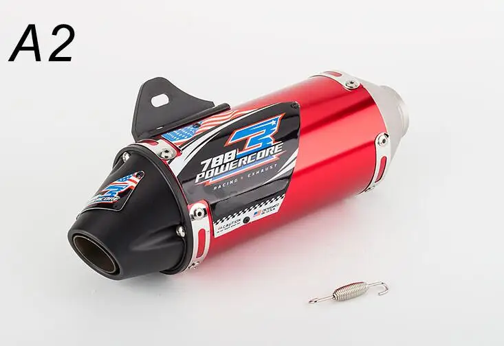 

Motorcycle Refit exhaust pipe muffler off-road modified inlet ID 45.5 mm exhaust pipe CRF150 CRF230 CRF250