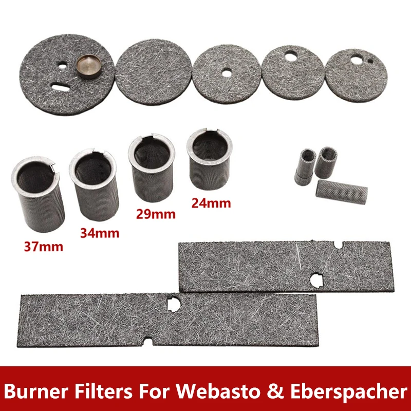 Фильтры для камеры сгорания, сетчатые войлочные фильтры для стояночного отопителя Webasto Eberspacher