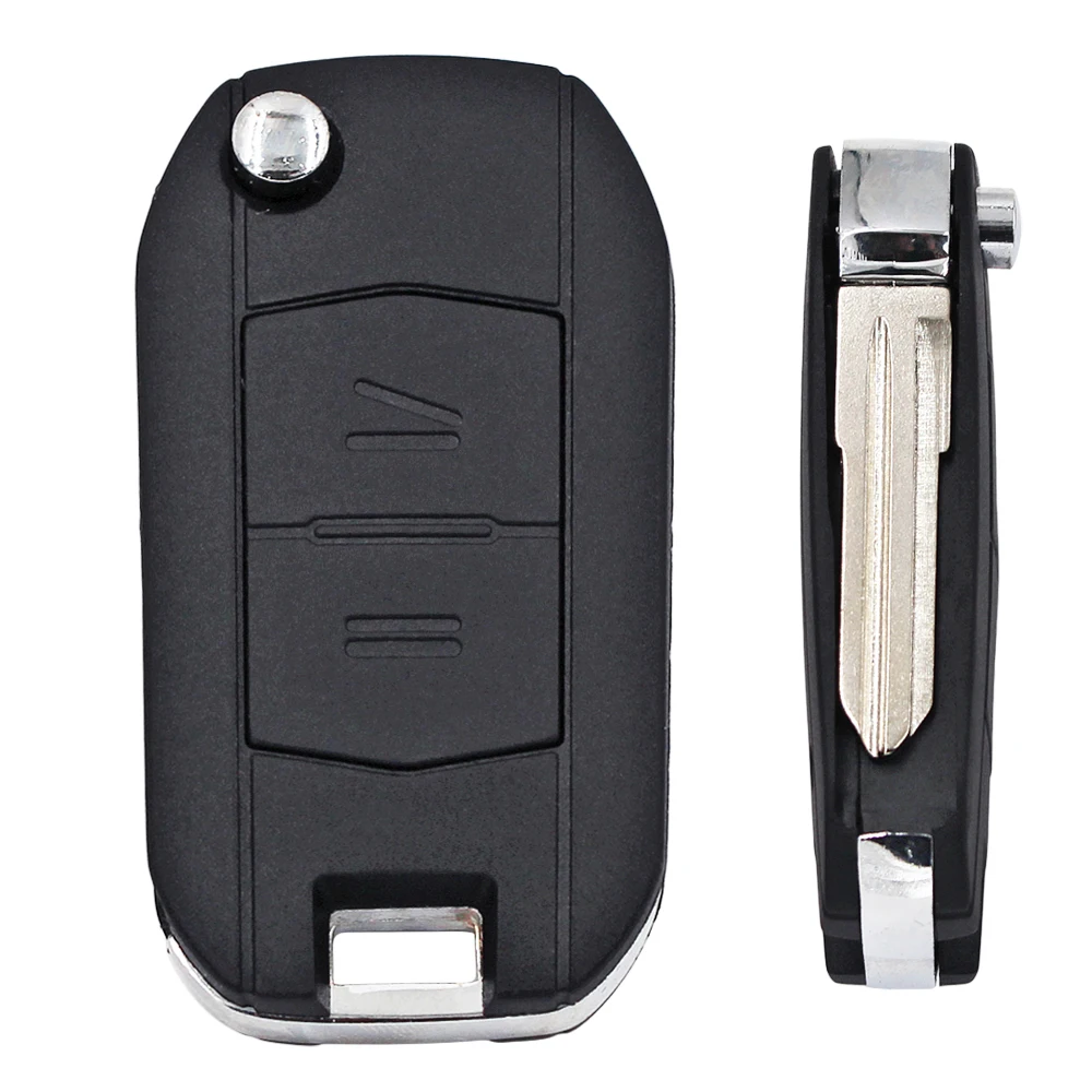 Обновленный чехол с двумя кнопками для выкидного ключа OPEL VAUXHALL CORSA C MERIVA COMBO REMOTE FOB