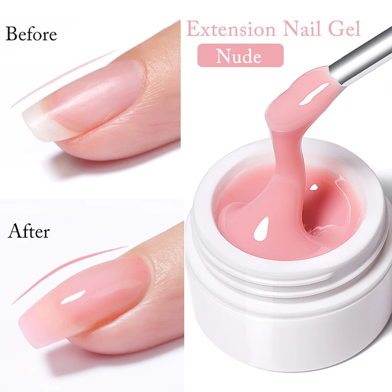 Гель-лак для наращивания ногтей полуперманентный 15 мл |