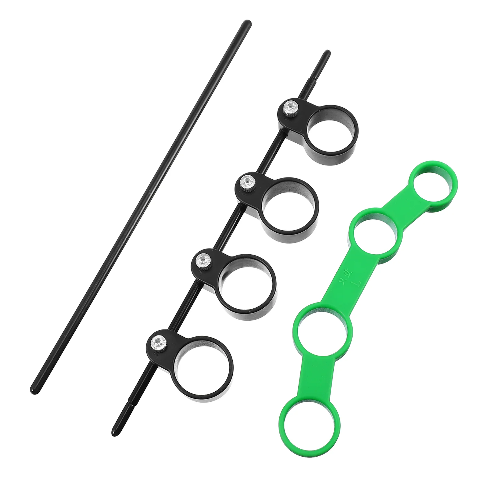 

2 Pcs Stretcher Musical Instrument Finger Expander Hand Exerciser Guitar Trainer Tool Abs Accessories