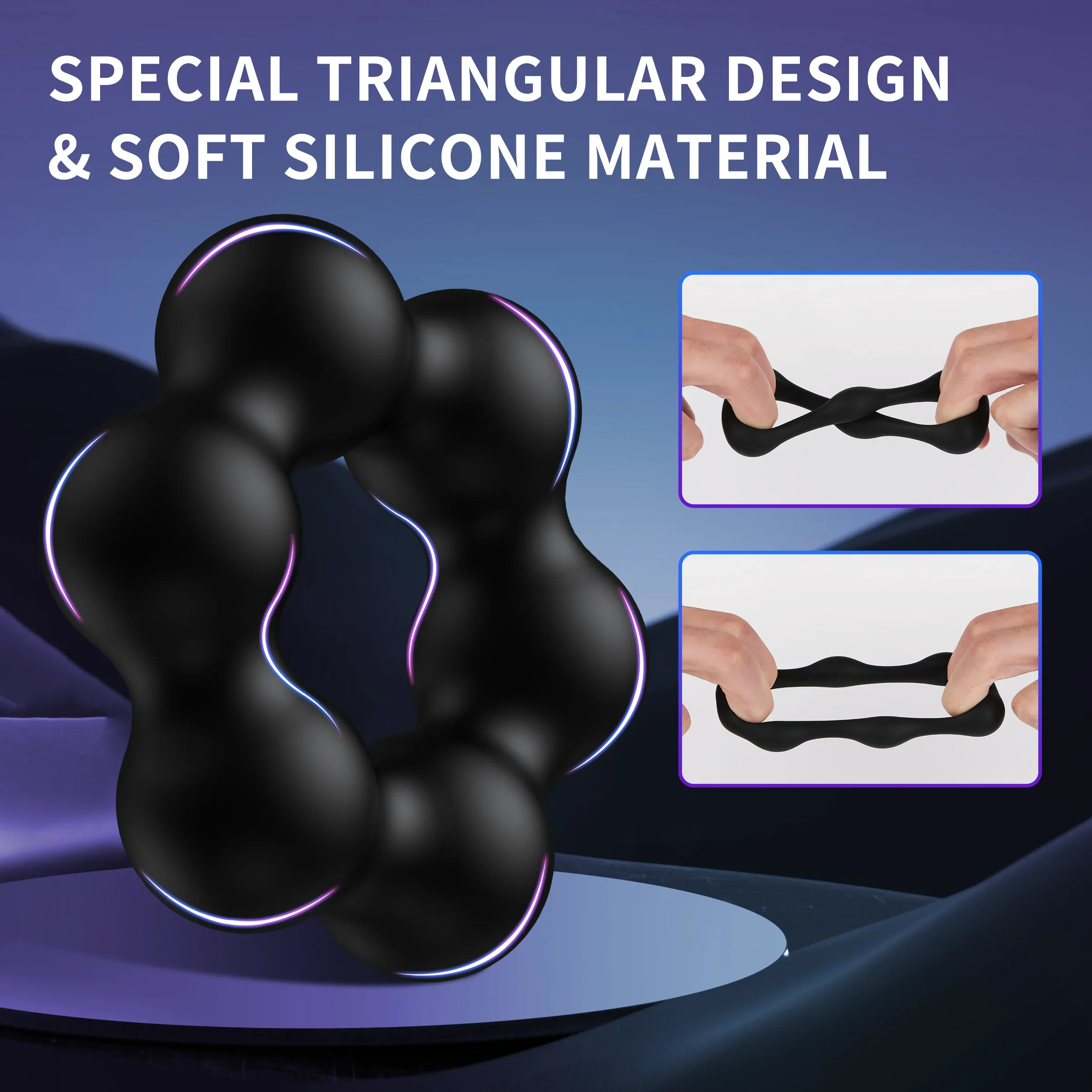 Секс-игрушки кольца на член для мужчин эрекция силиконовое кольцо сексуальное