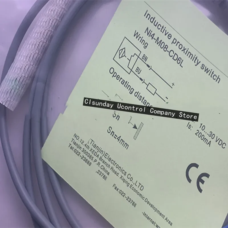 2 шт. новый бесконтактный переключатель NI4-M08S-CP6L-Q8 NI4-AM12-OP6L-Q12